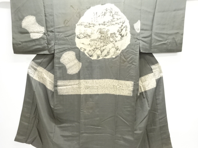 Japanese Kimono / Zugawari Silk